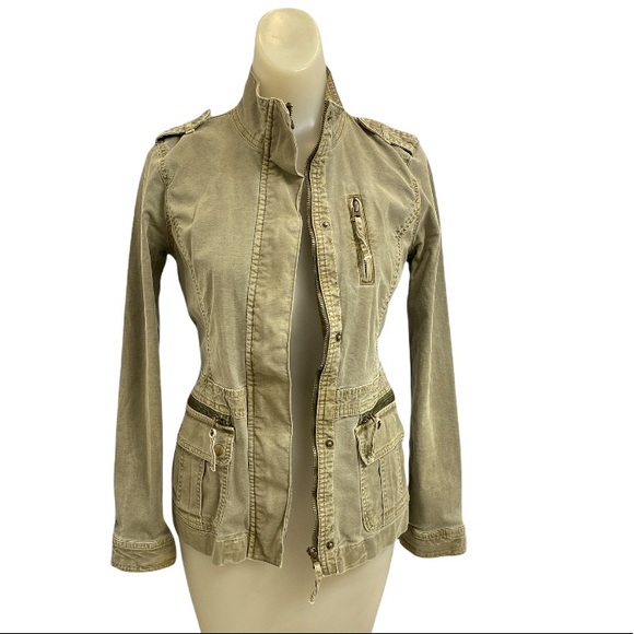 Lucky Brand Jackets & Blazers - 🌟 HOST PICK🌟 Lucky Brand Women’s Army Green Utility Jacket Size XS